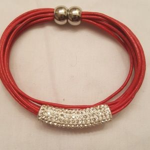 Red magnetic bracelet